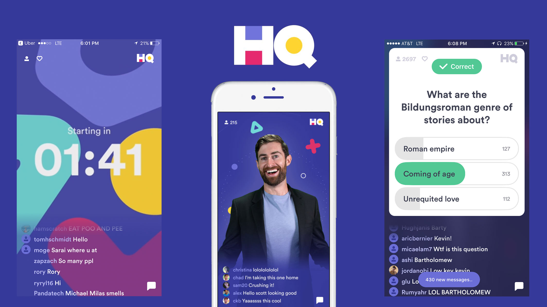 HQ Trivia Teases Android Launch for Holidays
