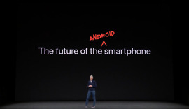 future of android smartphone iphone x