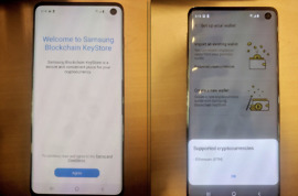 Galaxy S10 Blockchain KeyStore