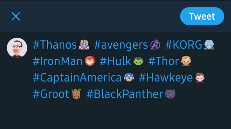 Twitter: Tweeting About Avengers: Endgame? Here’s Some Cute Emoji for You