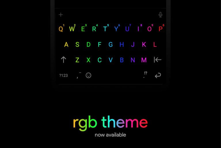 This RGB Theme for Chrooma Keyboard is Hot