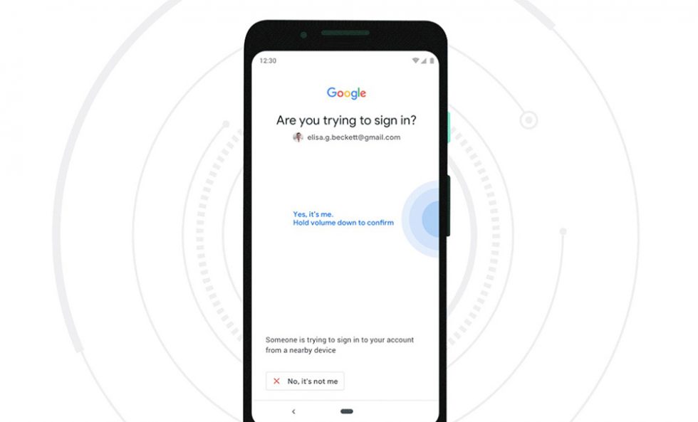 Google 2SV Phone