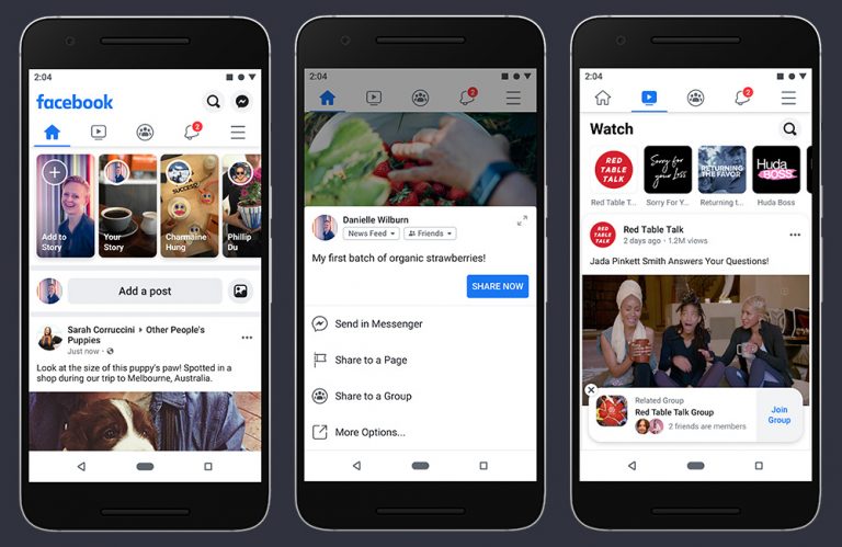 Here’s the New Facebook App With Its Big Focus on Groups