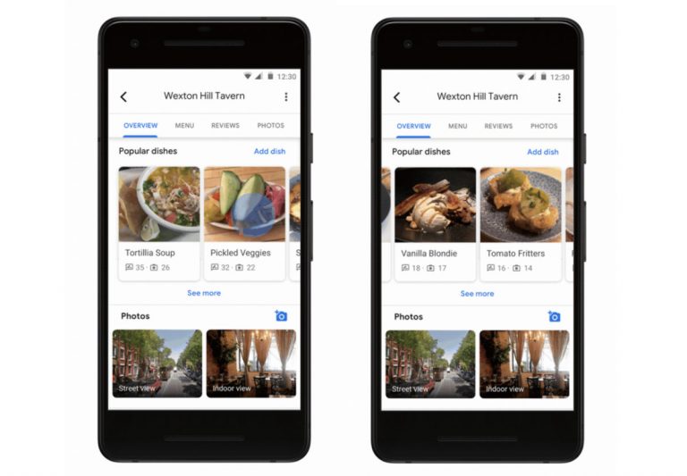 Google Maps Can Now Show You Photos of Popular Dishes at Restaurants