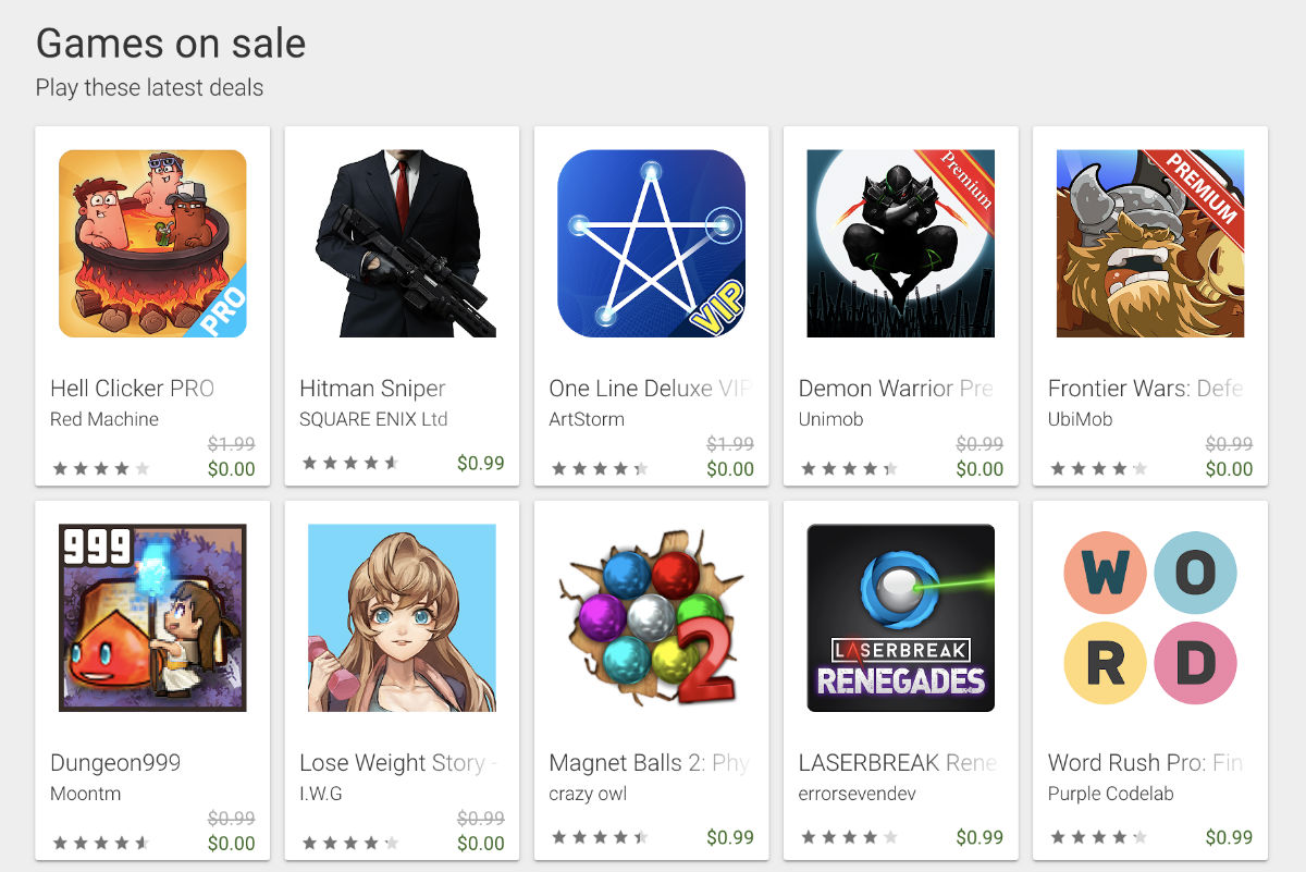 There’s a Solid Game Sale Happening on Google Play Right Now
