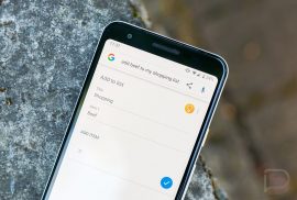 Google Assistant Shopping List
