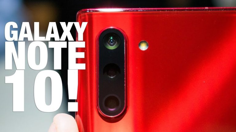 Video: Galaxy Note 10, Note 10+ First Look!