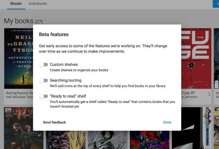 Google Play Books Gets Beta Features for Those Who Read a Ton