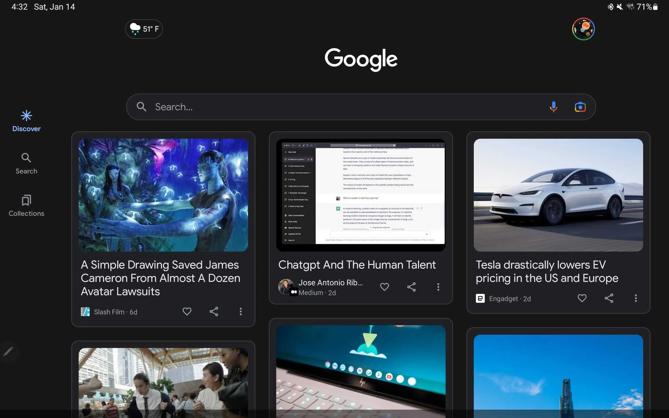 Google Discover Pixel Tablet