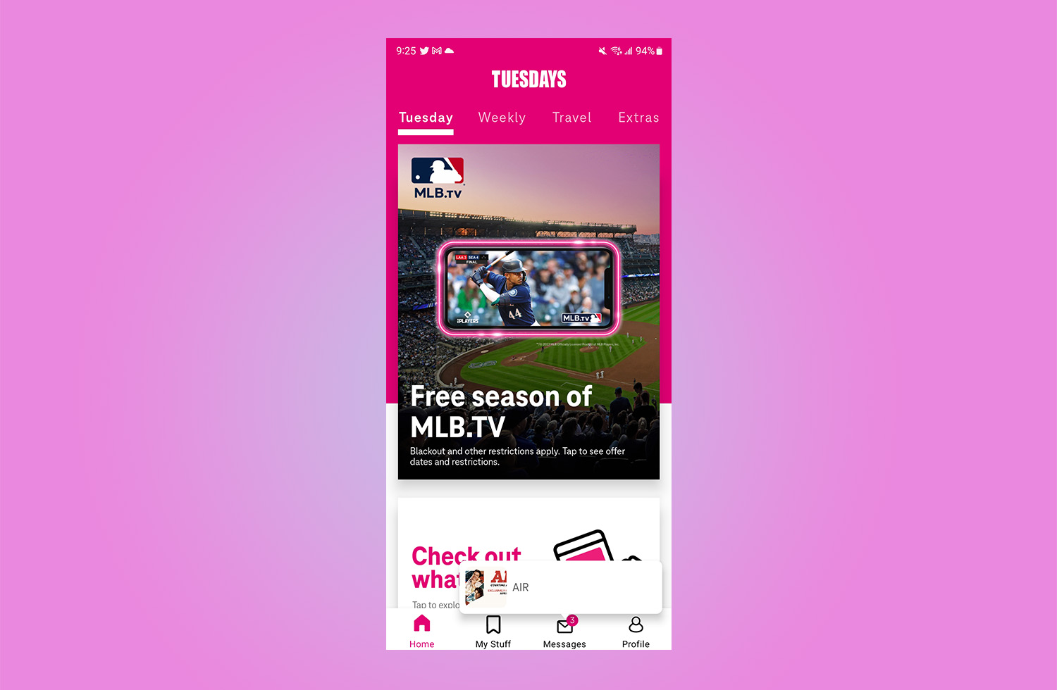 It’s Time: Redeem Your Free Season of MLB TV from T-Mobile