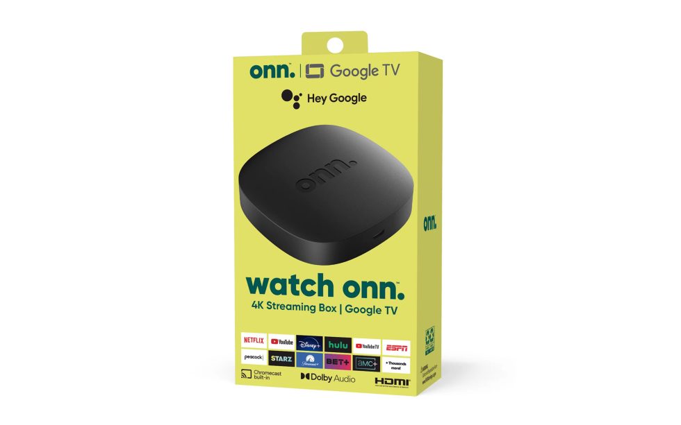 Walmart Onn Google TV