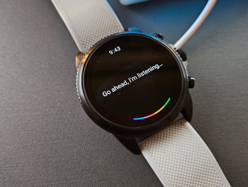 Fossil Gen 6 Google Assistant
