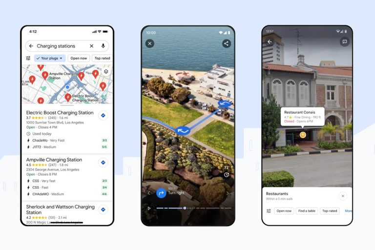 Google Maps Now Has Immersive View for Routes, Updated Colors