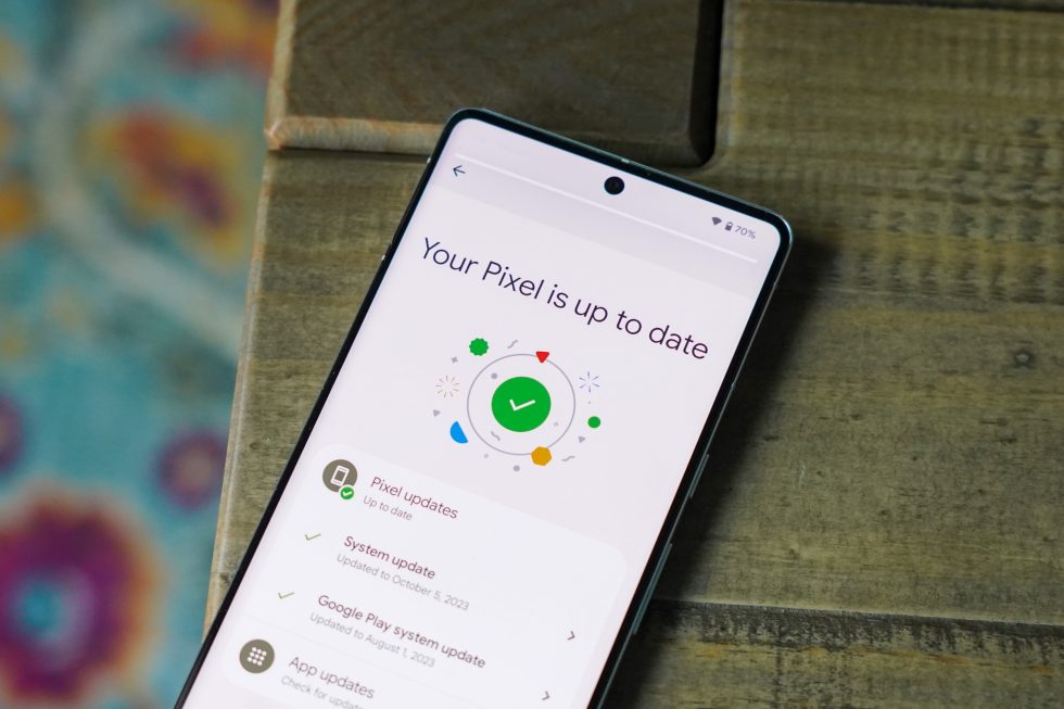 New Pixel Software Updates