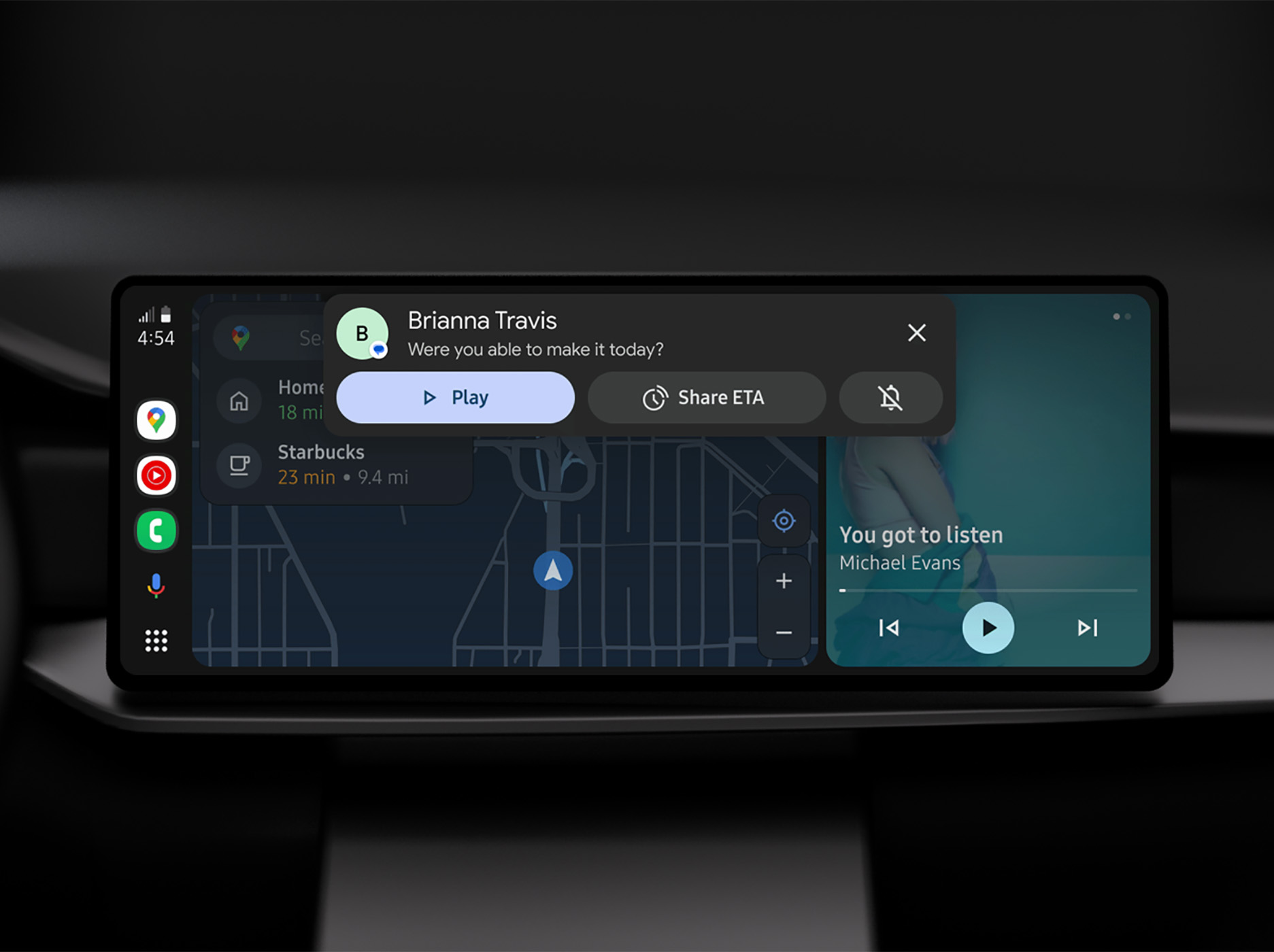 Android Auto - Galaxy S24