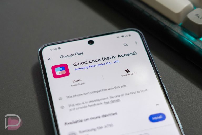 Samsung Good Lock Lands on Google Play Store