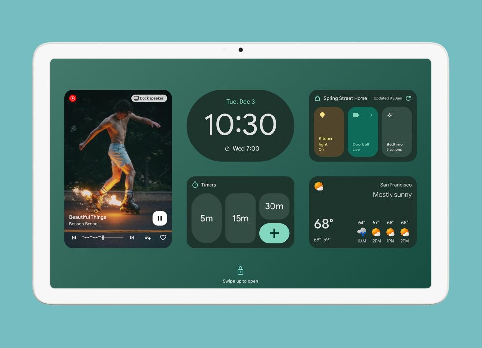 Pixel Tablet - Widgets