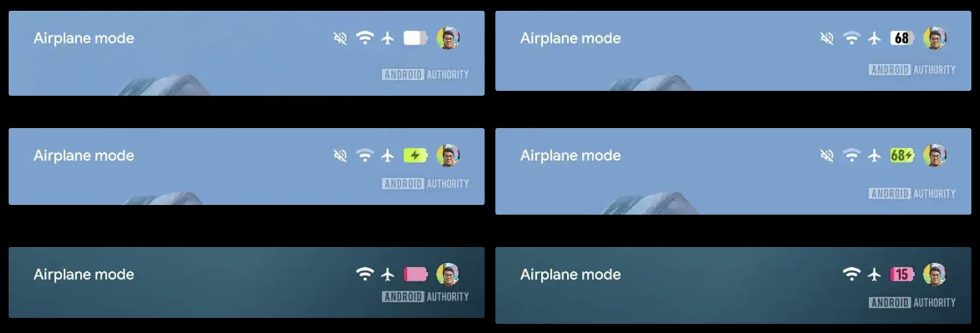 Android 17 - Battery Icon
