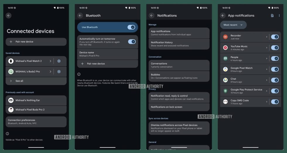 Android 17 - Settings