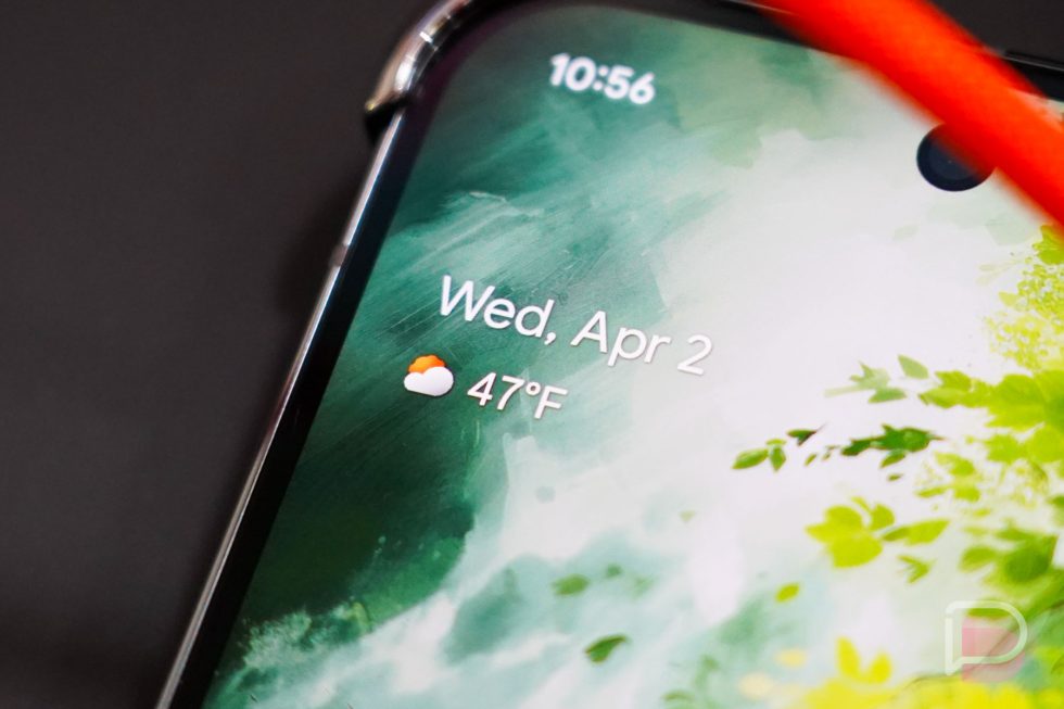 At a Glance Weather - Pixel