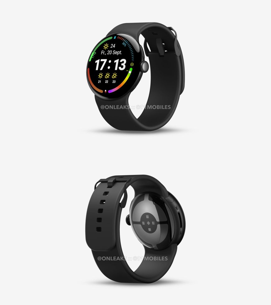 Pixel Watch 4 - Renders