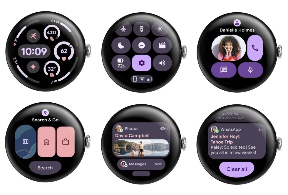 Wear OS 6 - Material 3 Expressive