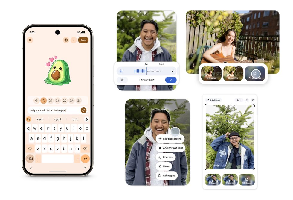 Gboard Pixel Studio - New Google Photos Editor