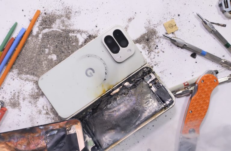Pixel 10 Pro Fold Has a Really Bad Day in the Teardown Room