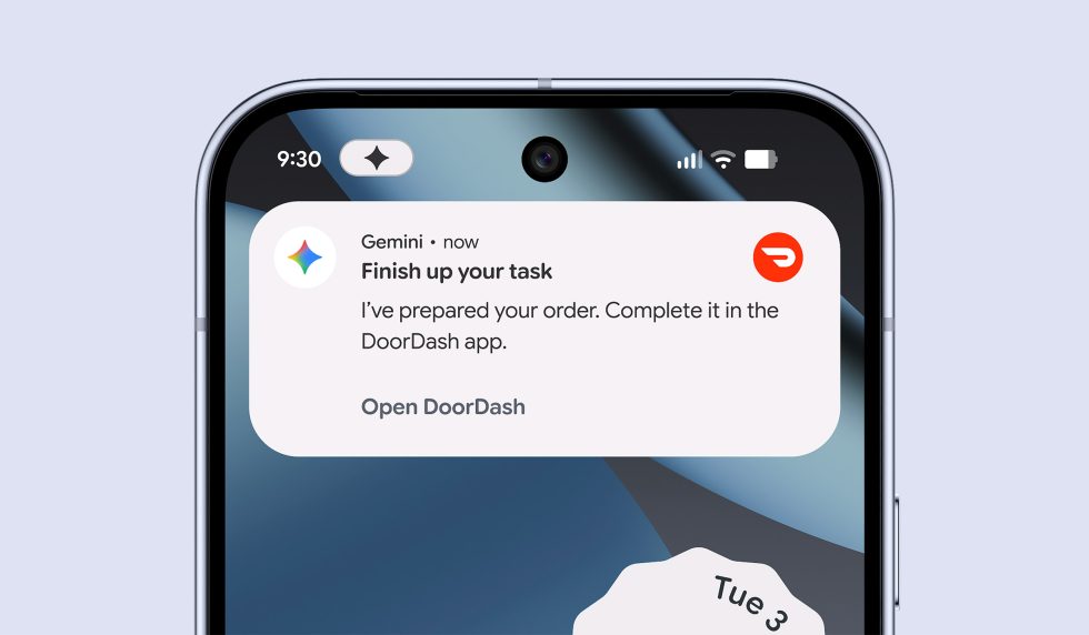Gemini ordering groceries